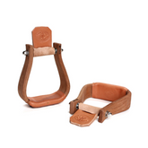 2" Wood Stirrups The Chisholm - Gunstock